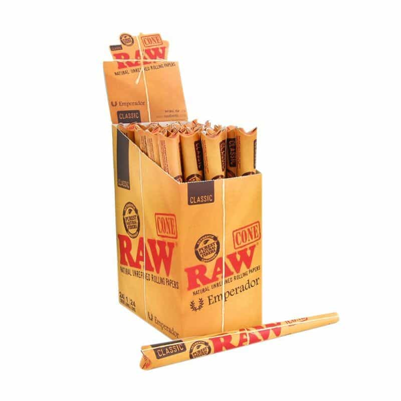 Placeholder RAW Pre-Rolled Cones Emperador 7-1/4″ – Display Box
