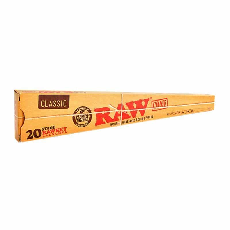 RAW Pre-Rolled Cones Pack – 20 Stage Rawket Launcher - 3
