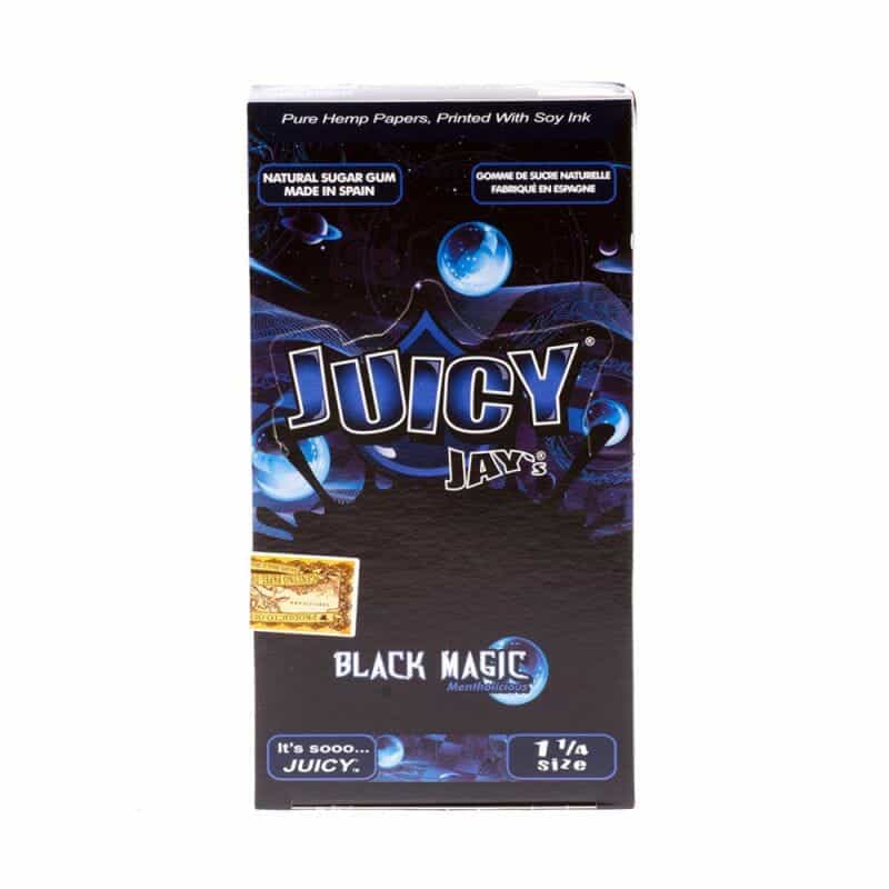 Juicy Jay’s Black Magic 1-1/4″ Rolling Papers – 1 pk - 1