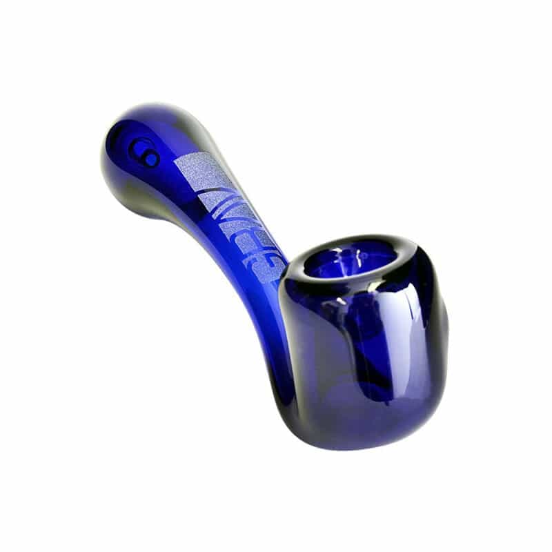 Tobacco Glass Hand Sherlock Pipe Combo Water Pipe *BLUE COLOR ONLY* 6" 1 
