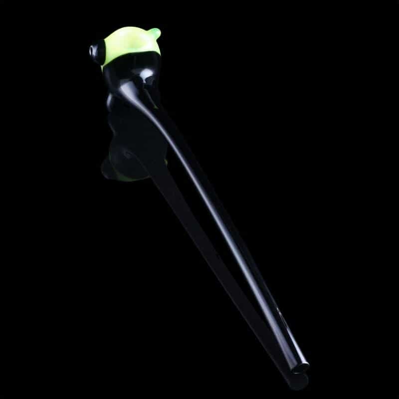 Glassheads 13" Black and Slyme Gandalf Hand Pipe