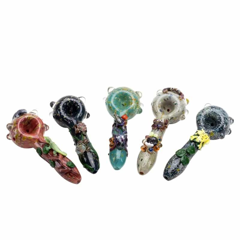 Empire Glassworks Critters Glass Spoon Hand Pipe - Assorted Designs