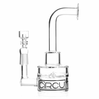 GRAV® 5.5" Circuit Rig Water Pipe - Clear