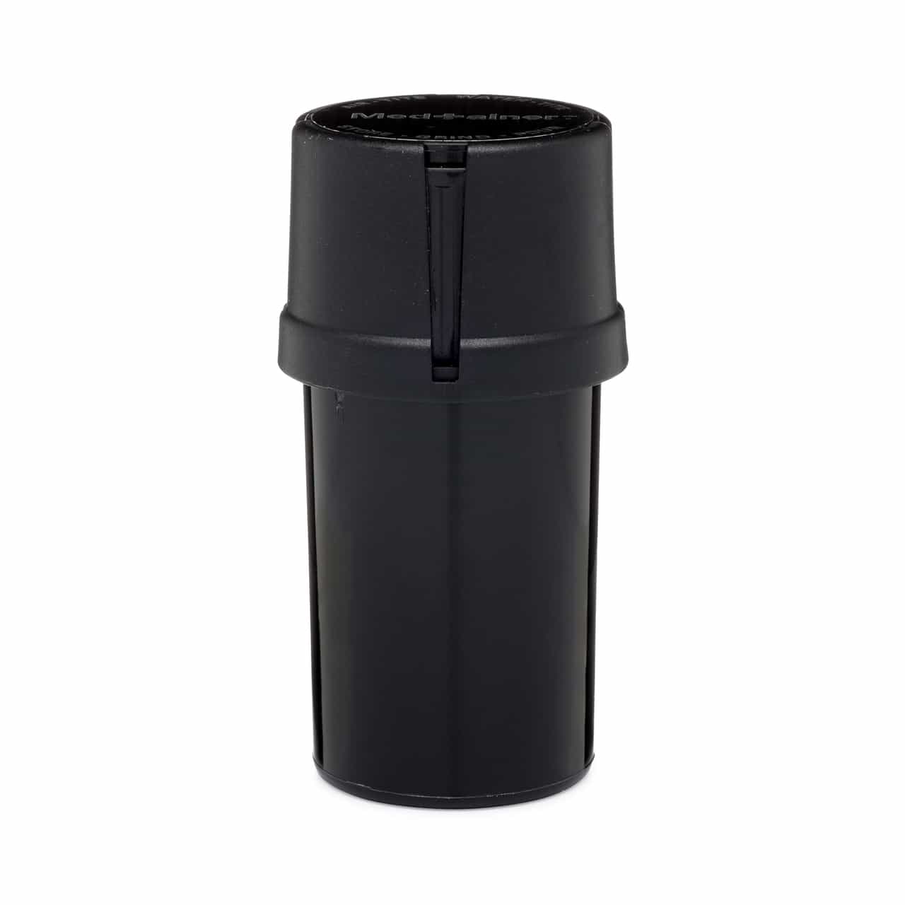 The Medtainer Storage w/ Grinder Large 40 Dram - Black