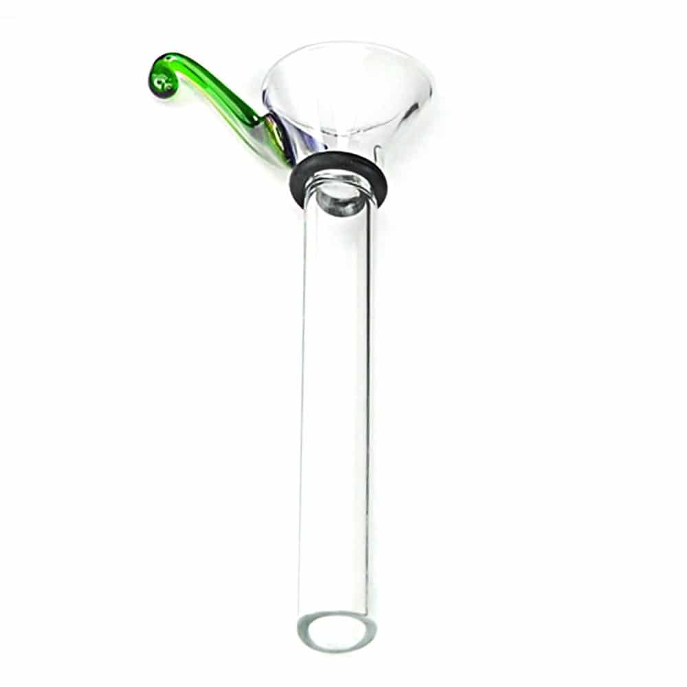 4:20 Generic Label 3" Pull Downstem With Rubber Stopper - Assorted Colors / 3