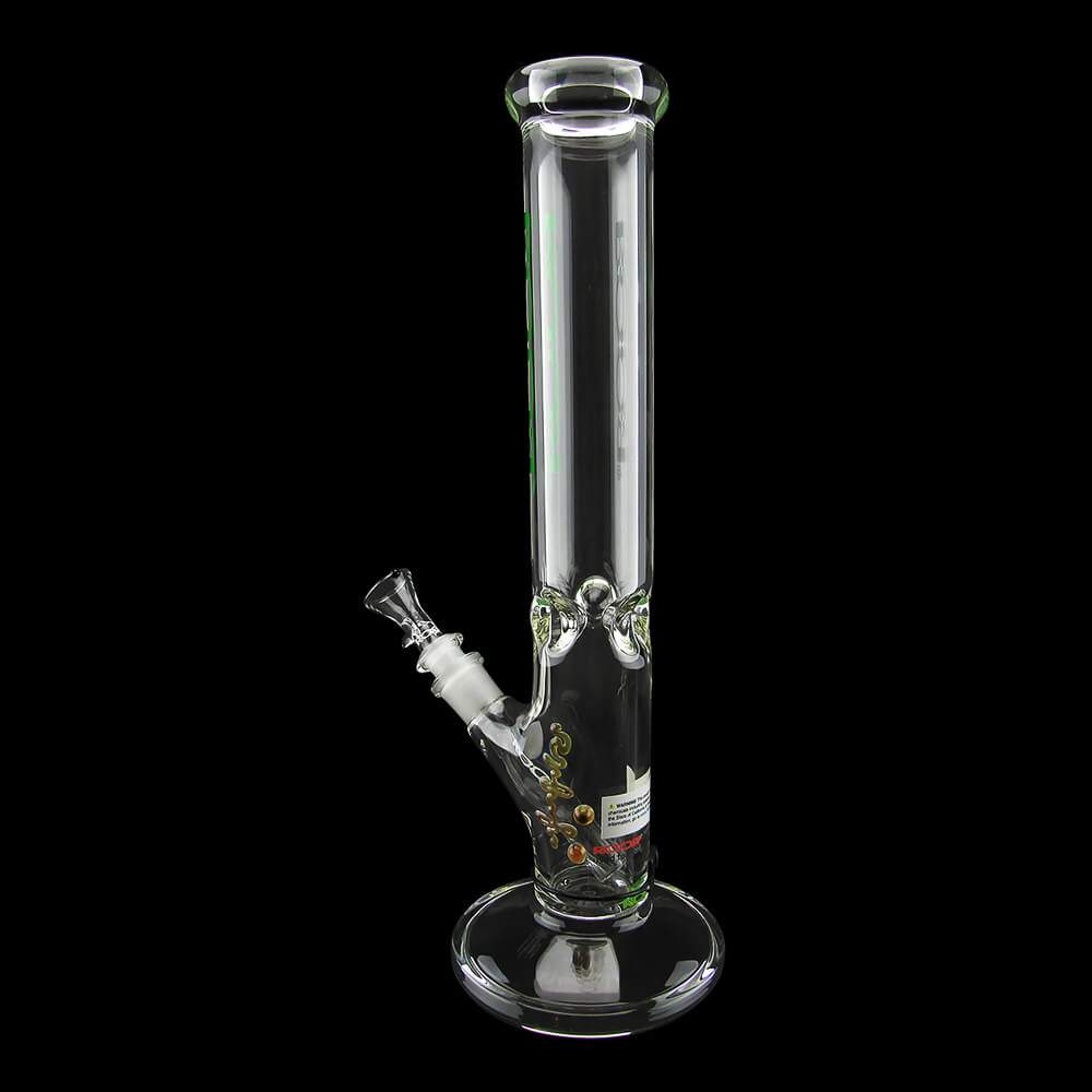 Roor Classic Straight Bong 14 inch 50mm x 7mm Green - 02