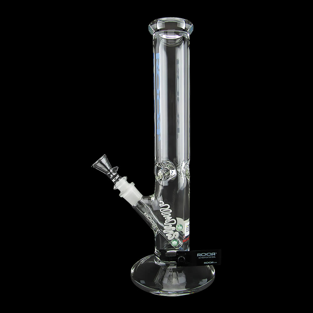 Roor Classic Straight Bong 14 Inch 50mm X 9mm - Too Blue 01
