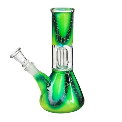 4:20 Generic Label 7.5" Percolator Variety Water Pipe 14mm - Assorted Colors