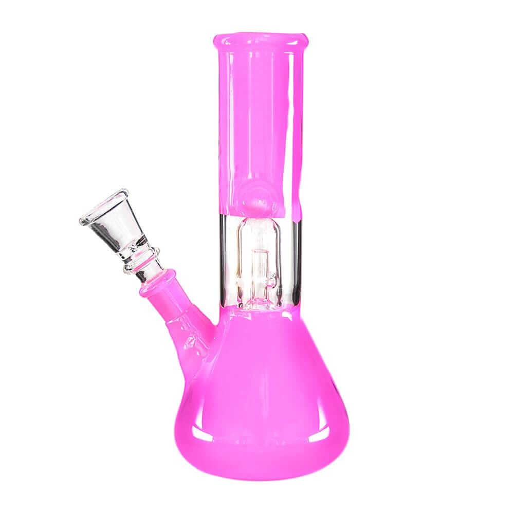 4:20 Generic Label 7.5" Percolator Variety Water Pipe 14mm - Assorted Colors / 6