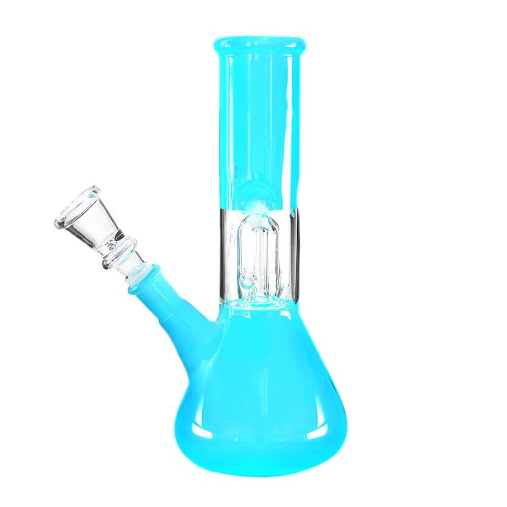 4:20 Generic Label 7.5" Percolator Variety Water Pipe 14mm - Assorted Colors / 12