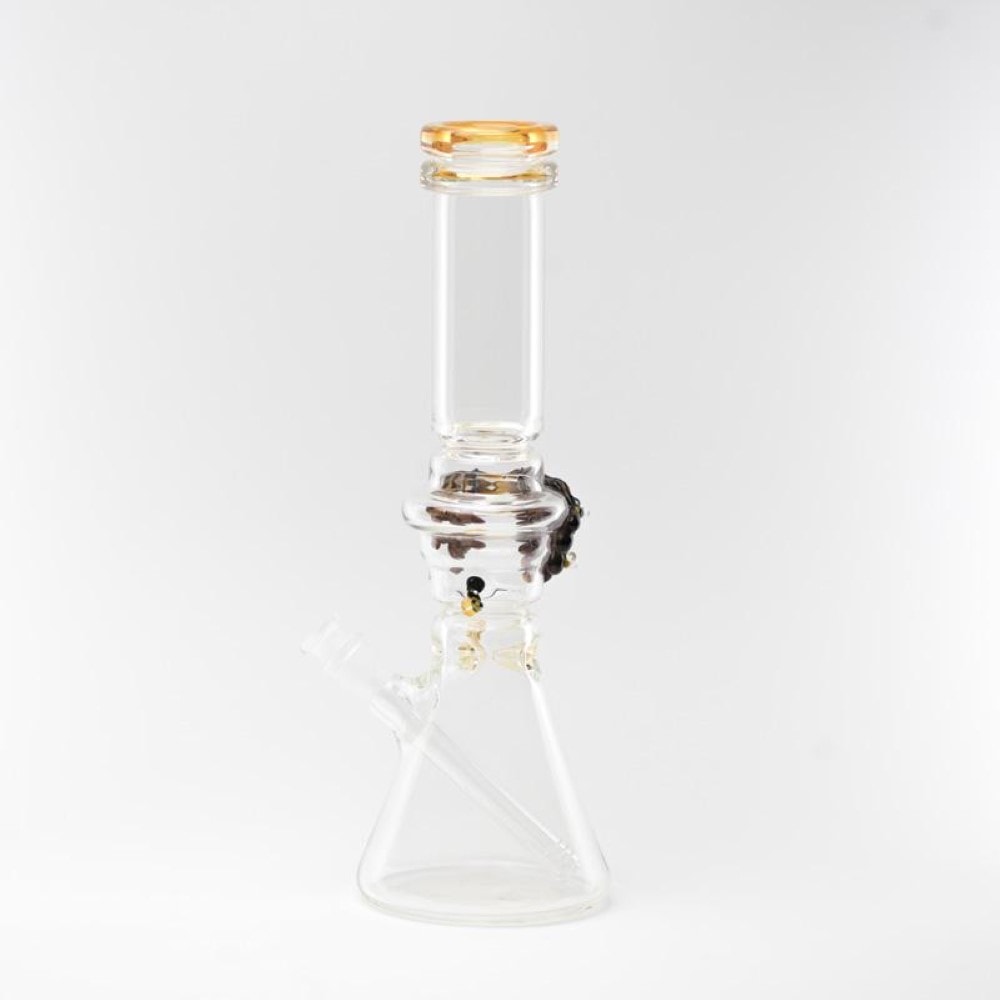 Empire Glassworks Honey Drip Beaker Flagship Water Pipe - 2