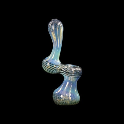 Chameleon Glass Jupiters Belt Sherlock Bubbler - 1