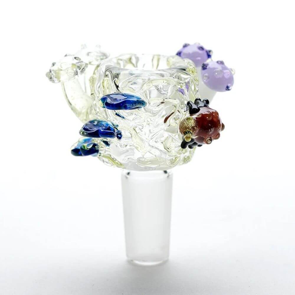 Empire Glassworks Male Bowl Cozmic Critters UV Reactive - 03