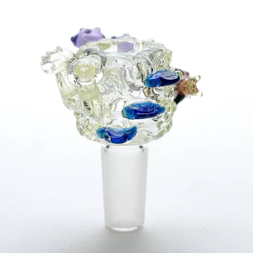 Empire Glassworks Male Bowl Cozmic Critters UV Reactive - 04