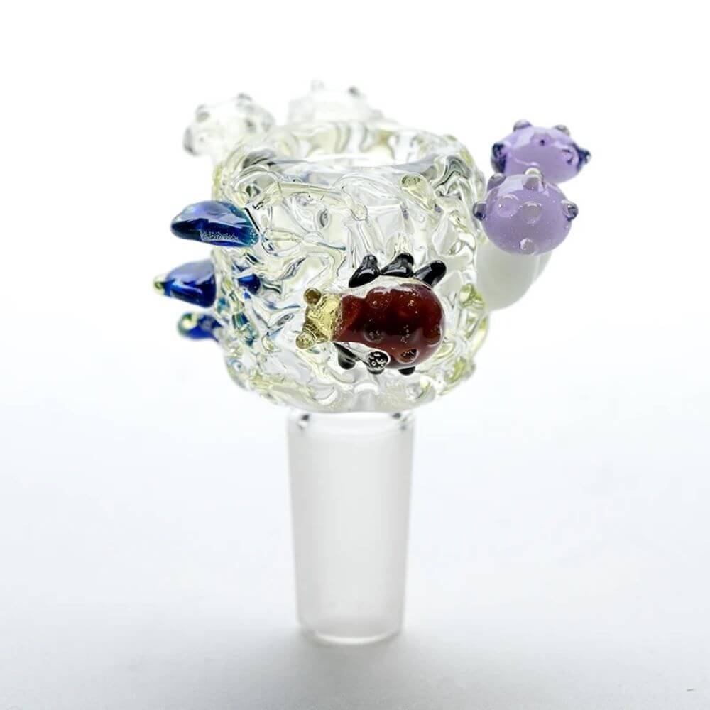 Empire Glassworks Male Bowl Cozmic Critters UV Reactive - 05