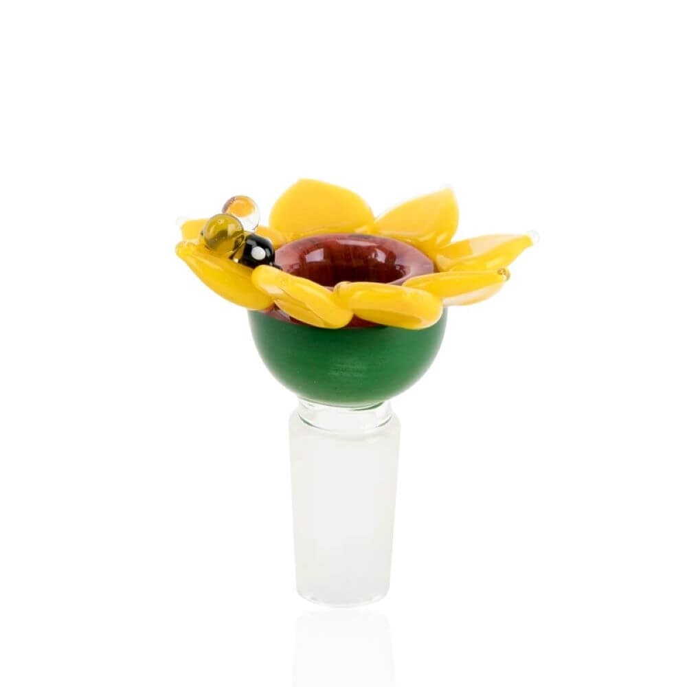 Empire Glassworks Male Bowl Sunflower - 01