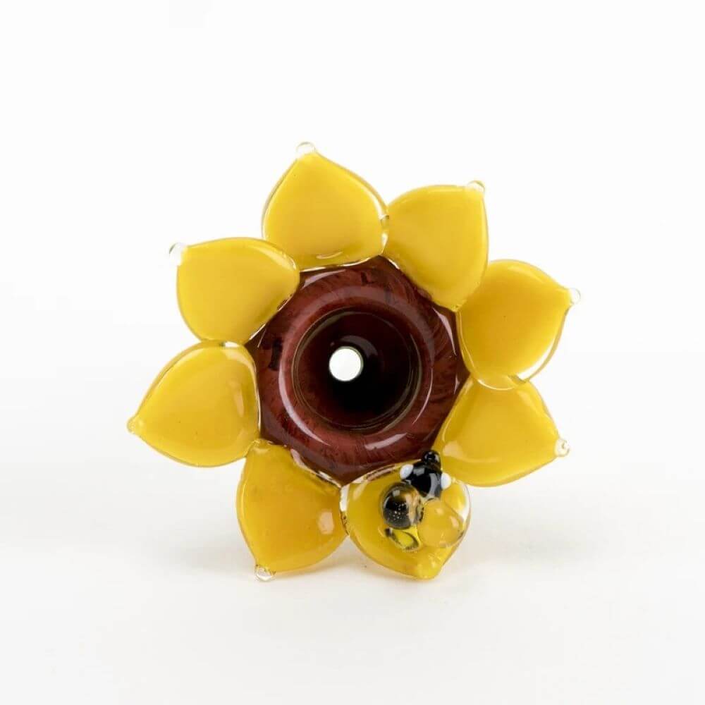 Empire Glassworks Male Bowl Sunflower - 03