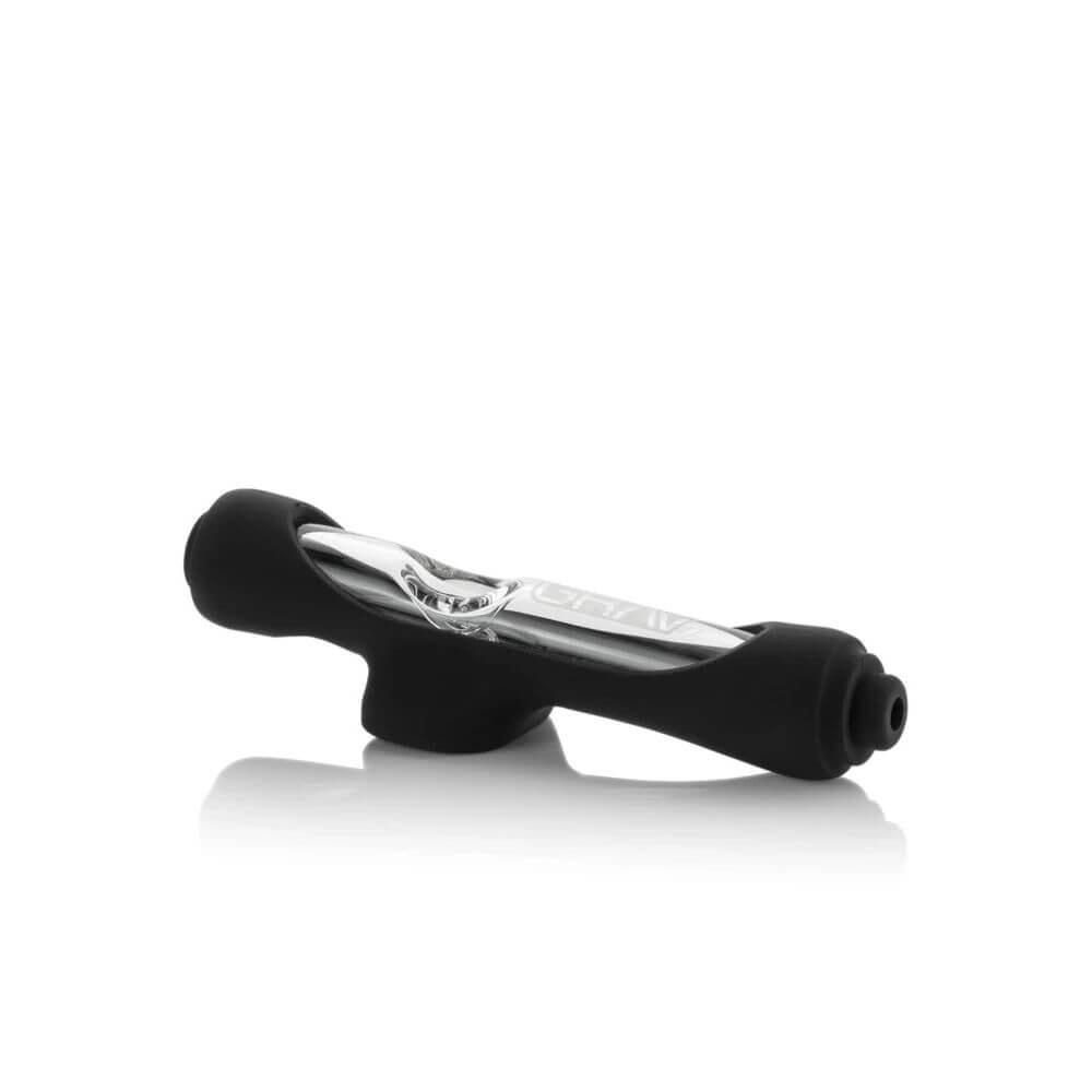 GRAV Mini Steamroller w/ Silicone Skin -Black