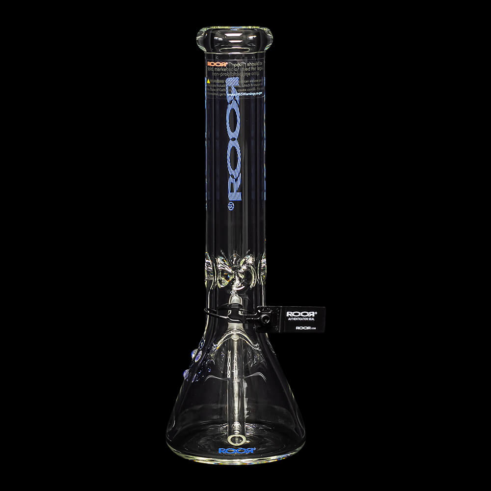 ROOR Classic 14" Thick Beaker Water Pipe 50mm x 9mm - Too Blue - 03