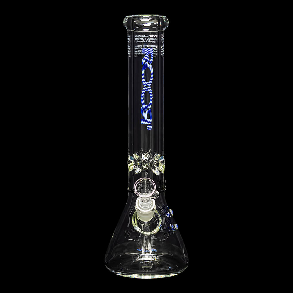 ROOR Classic 14" Thick Beaker Water Pipe 50mm x 9mm - Too Blue - 07