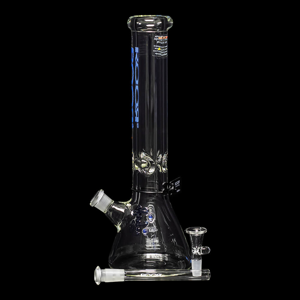 ROOR Classic 14" Thick Beaker Water Pipe 50mm x 9mm - Too Blue - 09