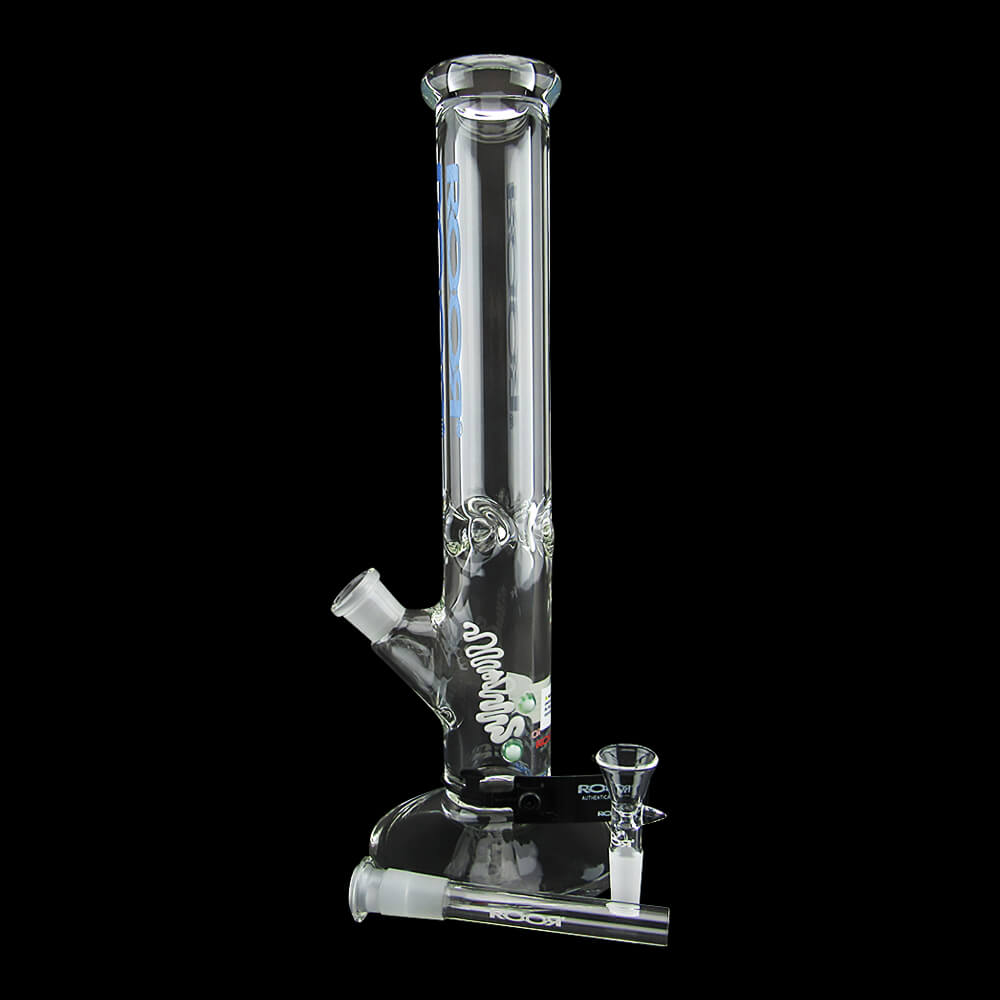 Roor Classic Straight Bong 14 Inch 50mm X 9mm - Too Blue 09