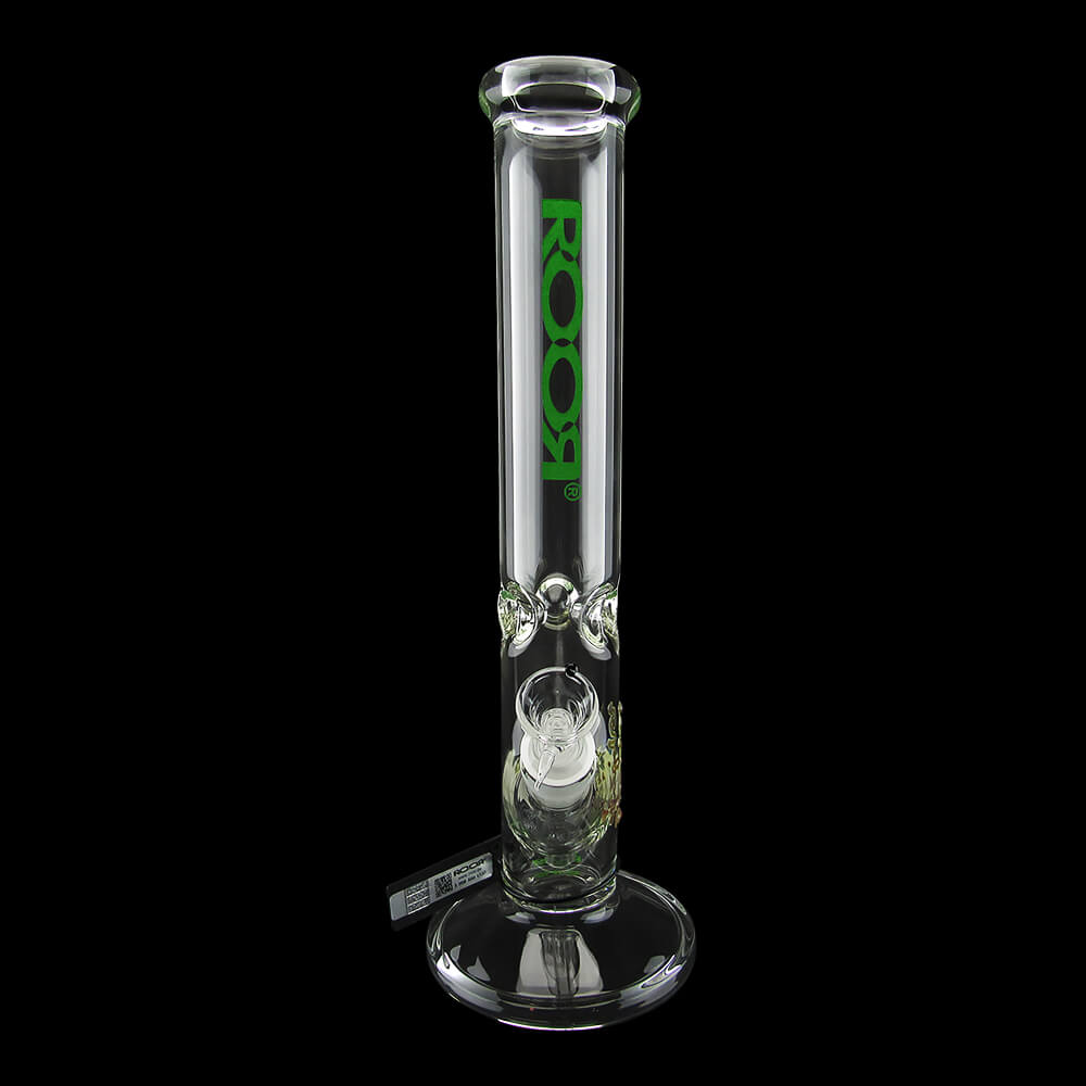 Roor Classic Straight Bong 14 inch 50mm x 7mm Green - 07