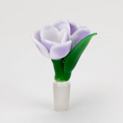 Empire Glassworks 14mm Male Bowl Lavender Tulip 01