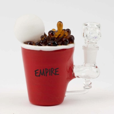 Empire Glassworks Beer Pong Mini Water Pipe 01