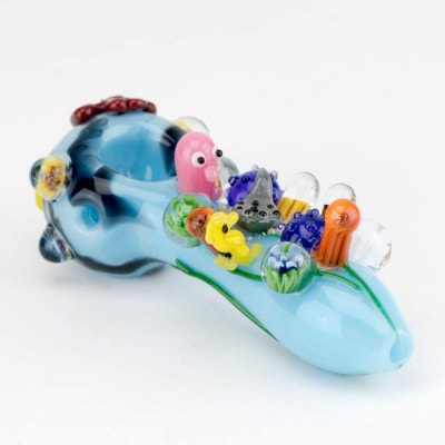 Empire Glassworks Great Barrier Reef Hand Pipe 01