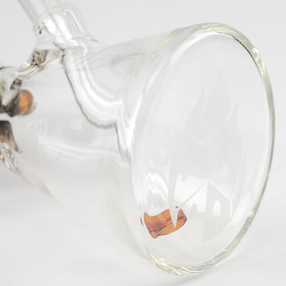 Empire Glassworks Save The Bee's Beaker Water Pipe 04