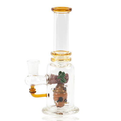 Empire Glassworks Save The Bees Mini Water Pipe 01