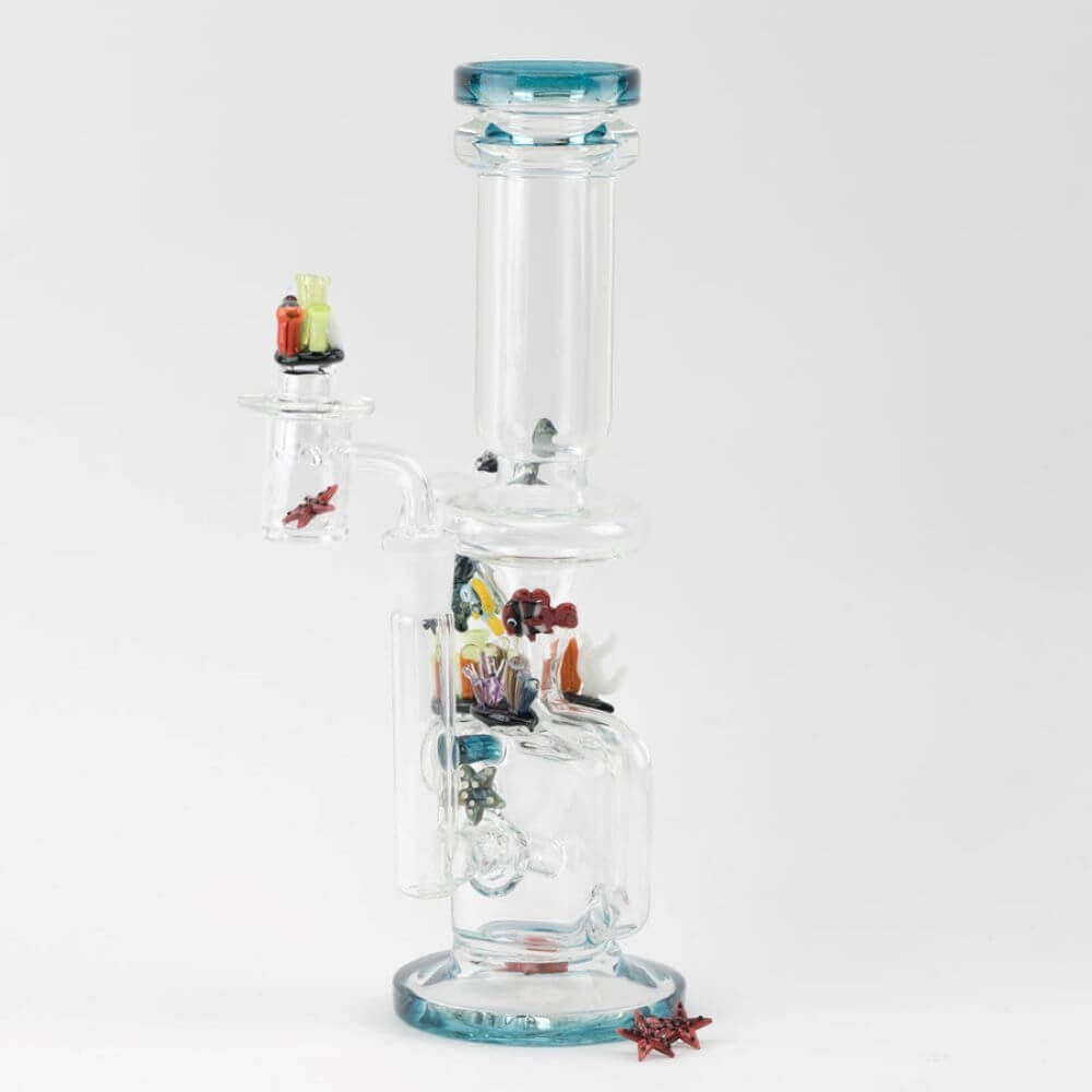 Empire Glassworks Under The Sea Recycler Water Pipe 04