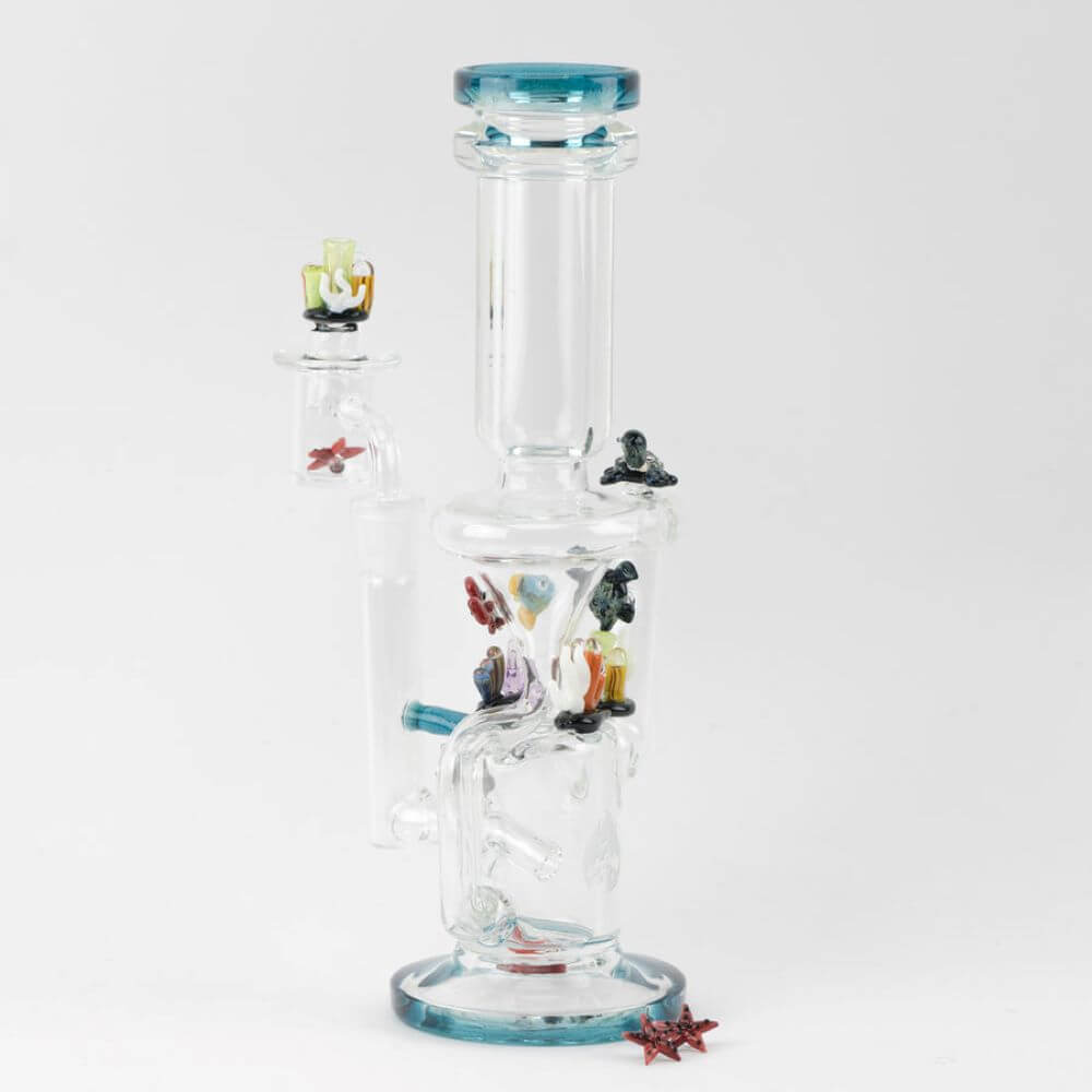 Empire Glassworks Under The Sea Recycler Water Pipe 06