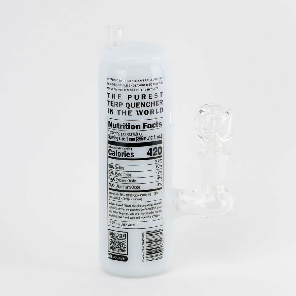 Empire Glassworks White Paw Mini Water Pipe 02