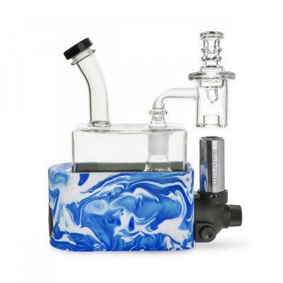 Stache Products RIO "Rig in One" Portable Dab Rig - Blue Mix 01