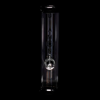 Diamond Glass Digeridoo 10" Steamroller - Black - 01