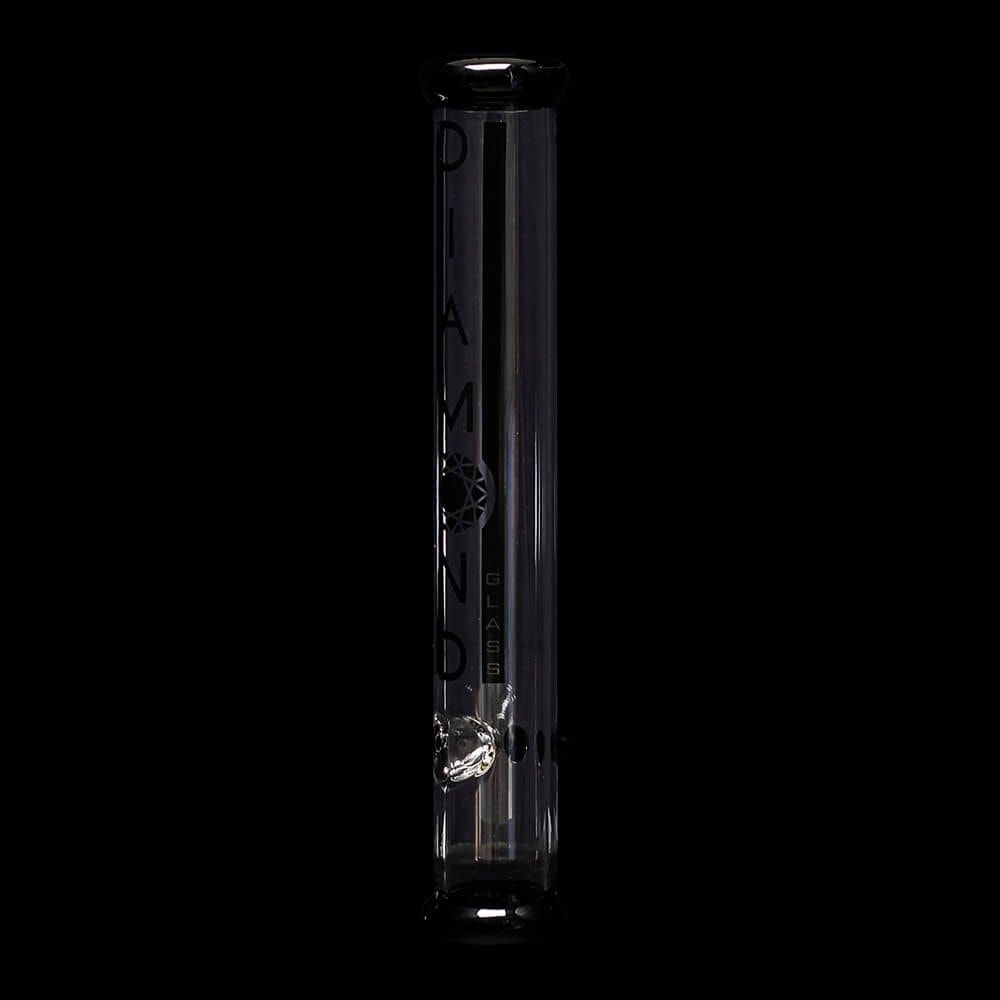 Diamond Glass Digeridoo 14" Steamroller - Black - 02