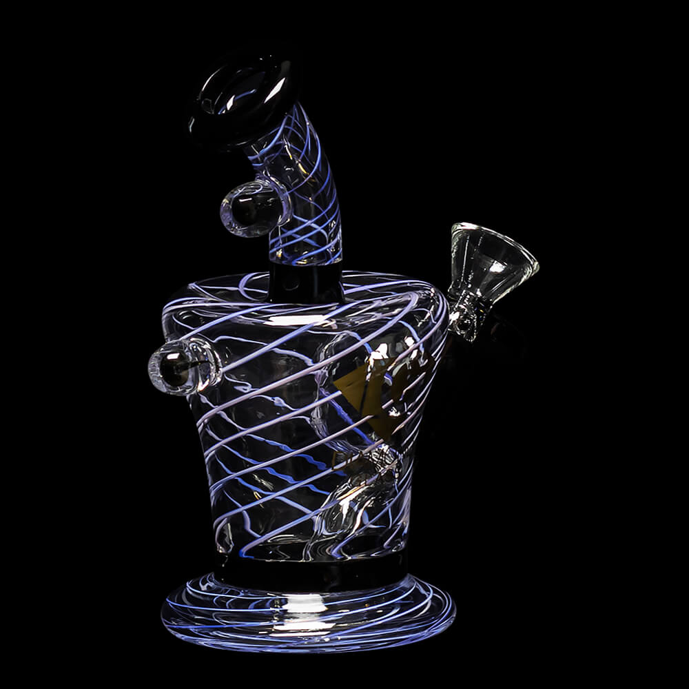 Diamond Glass Krabs Rig - Violet - 05