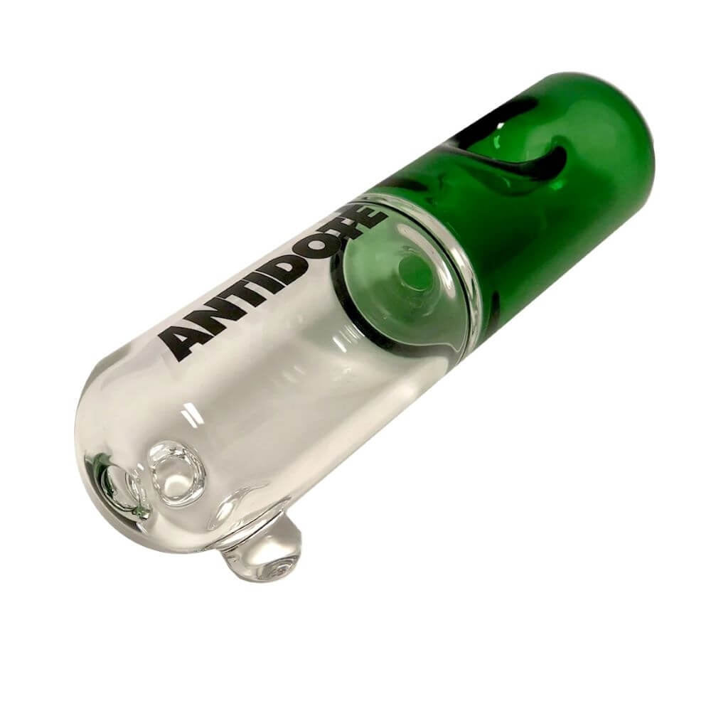 Antidote Steamroller Hand Pipe - Green - 01