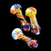 Small Color Changing Fumed Glass Hand Pipe