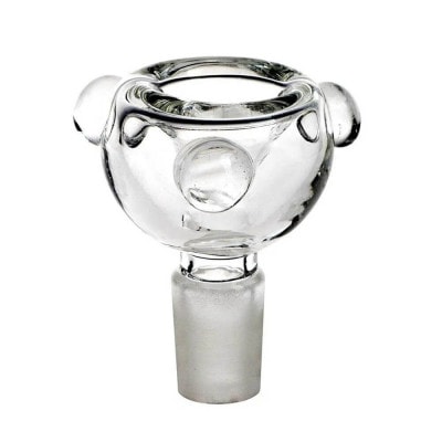 Clear Round Standard Glass Bowl - 01